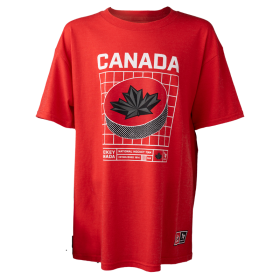 Dětské tričko CANADA Bauer Olympic Puck Tee Velikost: Dětské M (140 - 146)
