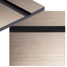 Gravírovací laminát 300 x 200 x 1,3 mm - Měděný, černý