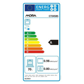 Mora elektrický sporák C 7245 Bs