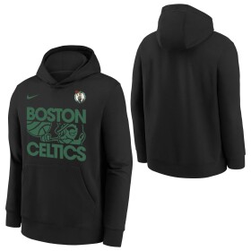 Nike Dětská mikina Boston Celtics NBA Courtside Club Hoodie Černá (YOUTH)