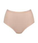 Dámské kalhotky GO Daily Cotton Highwaist 3P - BROWN - béžové 00LZ - SLOGGI BROWN XL