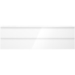 MEXEN/S - Orio koupelnová skříňka 160 cm s umyvadlem Vela, 2 zásuvky, bílá lesk 91A10-16047-2-BFF00-W23M00