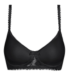 Dámská podprsenka bez kostic PLAYTEX WIREFREE PADDED BRA - PLAYTEX - černá 80 B