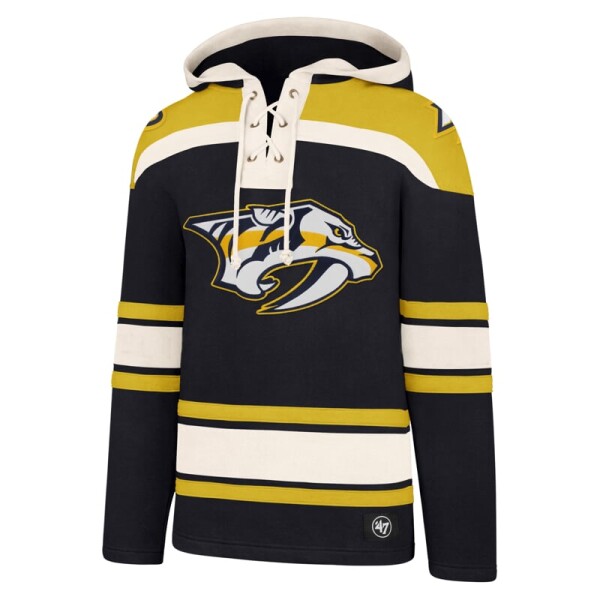 47 Brand Pánská Mikina Nashville Predators Superior Lacer Hood Velikost: