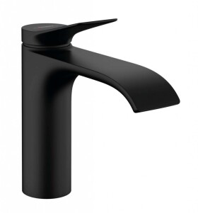 HANSGROHE - Vivenis Umyvadlová baterie 110, s výpustí, EcoSmart, matná černá 75020670