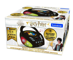 Lexibook CD přehrávač Harry Potter s bluetooth a světelnými efekty - Alltoys Lexibook