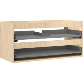 MEXEN - Box-A skříňka pro umyvadlo 100, 2 zásuvky, dub 91AX0-1000-470-2-81