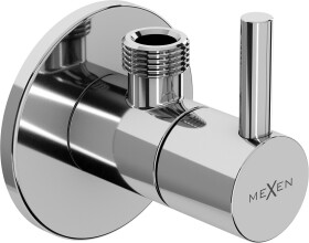 MEXEN - Rohový ventil R2 pro vodovodní baterie 1/2"x3/8", chrom 79972-00