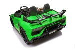 Mamido Dětské elektrické autíčko Lamborghini Aventador SX2028 zelené