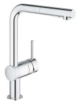 GROHE - Minta Dřezová baterie s výsuvnou sprškou, chrom 30274000