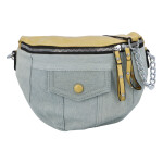 Retro jeansová ledvinka Roy4l, žlutá