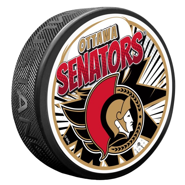 Mustang Puk Ottawa Senators NHL Kaboom