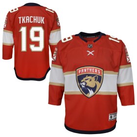 Outerstuff Dětský dres Florida Panthers NHL Matthew Tkachuk #19 Premier Červená (YOUTH)