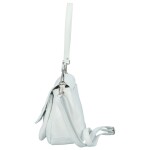 Stylová dámská kožená crossbody kabelka Keolla, bílá
