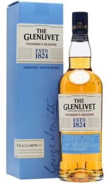 The Glenlivet FOUNDER'S RESERVE Single Malt Scotch Whisky 40% 0,7 l (tuba)