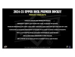 Hokejové Karty NHL 2024-25 Upper Deck Premier Hockey Hobby Box