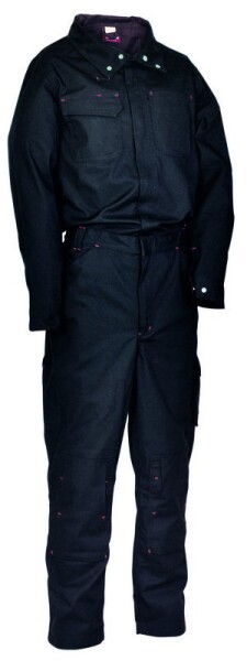 Pracovní kombinéza COFRA LAGOS Barva: Černá, Velikost: M (CALAGOS_05_M)