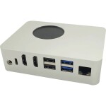 Joy-it RB-MULTIMEDIACASE01 SBC skříň Vhodné pro (vývojové sady): Raspberry Pi snímatelný kryt GPIO, včetně aktivního chl