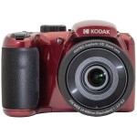 Kodak Astro Zoom AZ255 červená / 3" LCD / 16.35 MPix BSI CMOS / 25x optický zoom / SD (AZ255RD)