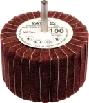 YATO Kotouč lamelový radiální 80x50 / Brusný kotouč / Zrnitost 200 / Průměr stopky 6 mm
