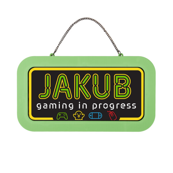 Neonová cedulka se jménem - Jakub - Albi