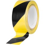 STREND PRO 2173091 Výstražná lepicí páska žluto-černá, PVC, 50mm x 33m