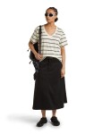 Dámské merino triko s krátkým rukávem ICEBREAKER Wmns 150 Tech Lite SS Relax V Neck Tee, Undyed/Midnight Navy/S velikost: XL