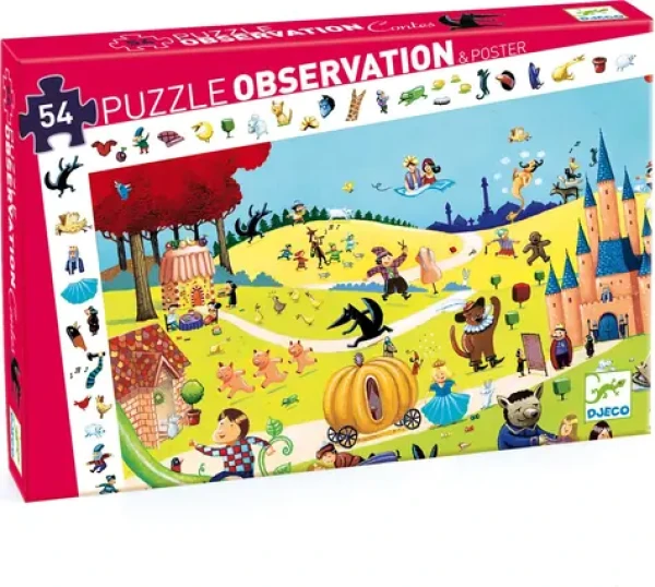 DJECO Puzzle Observation: Pohádky