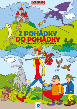 Omalovánky A4 Baloušek - Pohádky