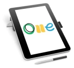 Wacom One 12 / Grafický tablet s perem / 11,6" Full HD / 4096 úrovní přítlaku / 2540 lpi (DTC121W0B)
