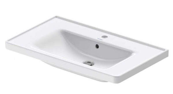 DURAVIT - D-Neo Umyvadlo 80x48 cm, 1 otvor pro baterii, bílá 2367800000