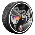Mustang Puk New York Islanders NHL #24 Mayfield Neon Visor