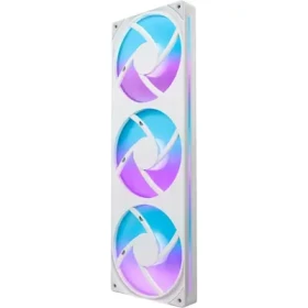 NZXT F360 RGB Core single frame fan unit bílá / Ventilátor / 3x 120mm / Fluid Dynamic Bearing / 30 dB @ 2400 RPM (RF-U36HF-W1)