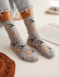 Milena ponožky 0200-171 Cats and Dots 37-41 růžová 37-41