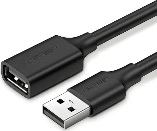 Ugreen Propojovací kabel USB-A (M) - USB-A (M) 1,5 m černá / USB kabel (UGR396BLK)