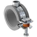 Schneider Electric ENN47963 trubková objímka Mureva FIX, kabely instacable f s Ø40-63 mm, s konektorem Murafix, šedá VPE