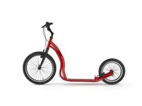 YEDOO Koloběžka Alloy RODSTR Y30 červená / 20"/16" kola / Hliníkový rám (12704-Y30 red)