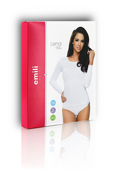 Dámská košilka Lena white - EMILI bílá XL
