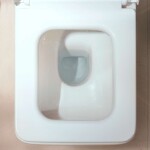 HANSGROHE - EluPura Original Q Závěsné WC se sedátkem SoftClose, Rimless, AquaChannel Flush, HygieneEffect, bílá 62051450