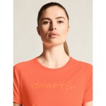 Běžecké tričko CRAFT CORE Essence Logo - růžové Velikost textilu: M