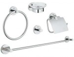 GROHE - Essentials Sada doplňků do koupelny 5 v 1, chrom 40344001