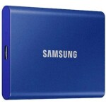 SAMSUNG T7 Externí SSD disk 1TB modrá / Externí SSD / R: 1050 MBs W: 1000MBs / USB-C / 3y (MU-PC1T0H/WW)