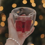 Eulenschnitt Dvoustěnná sklenice na čaj Fir Tree 200 ml, čirá barva, sklo