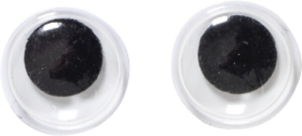 HobbyFun Očička kulatá 12 mm - 75 ks, Hobby Fun