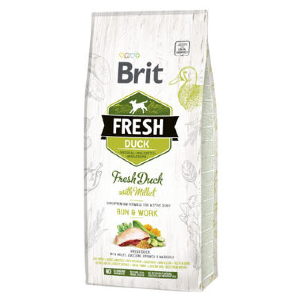 Brit Fresh Duck Millet Active Run Work