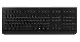 Cherry KW 3000 černá / Bezdrátová klávesnice / US layout / 108 kláves (JK-3000EU-2)
