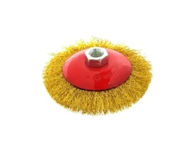 GEKO Kartáč miskový - vlnitý drát 115mm | M14 (G00600)