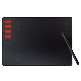 EVOLVEO Grafico T8 černá / grafický tablet / 195 x 143 mm / 8 nastavitelných tlačítek (GFK-T8)