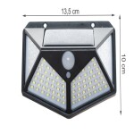 Jago ISO 10720 Solární osvětlení 100 LED SMD s pohybovým senzorem