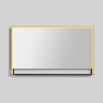 Zrcadlo se senzorem SAT 120x70 cm černá SATZPOL70120CE SATZPOL70120CE